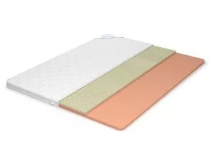 Тонкий матрас с латексом Lonax Relax Latex ППУ 6